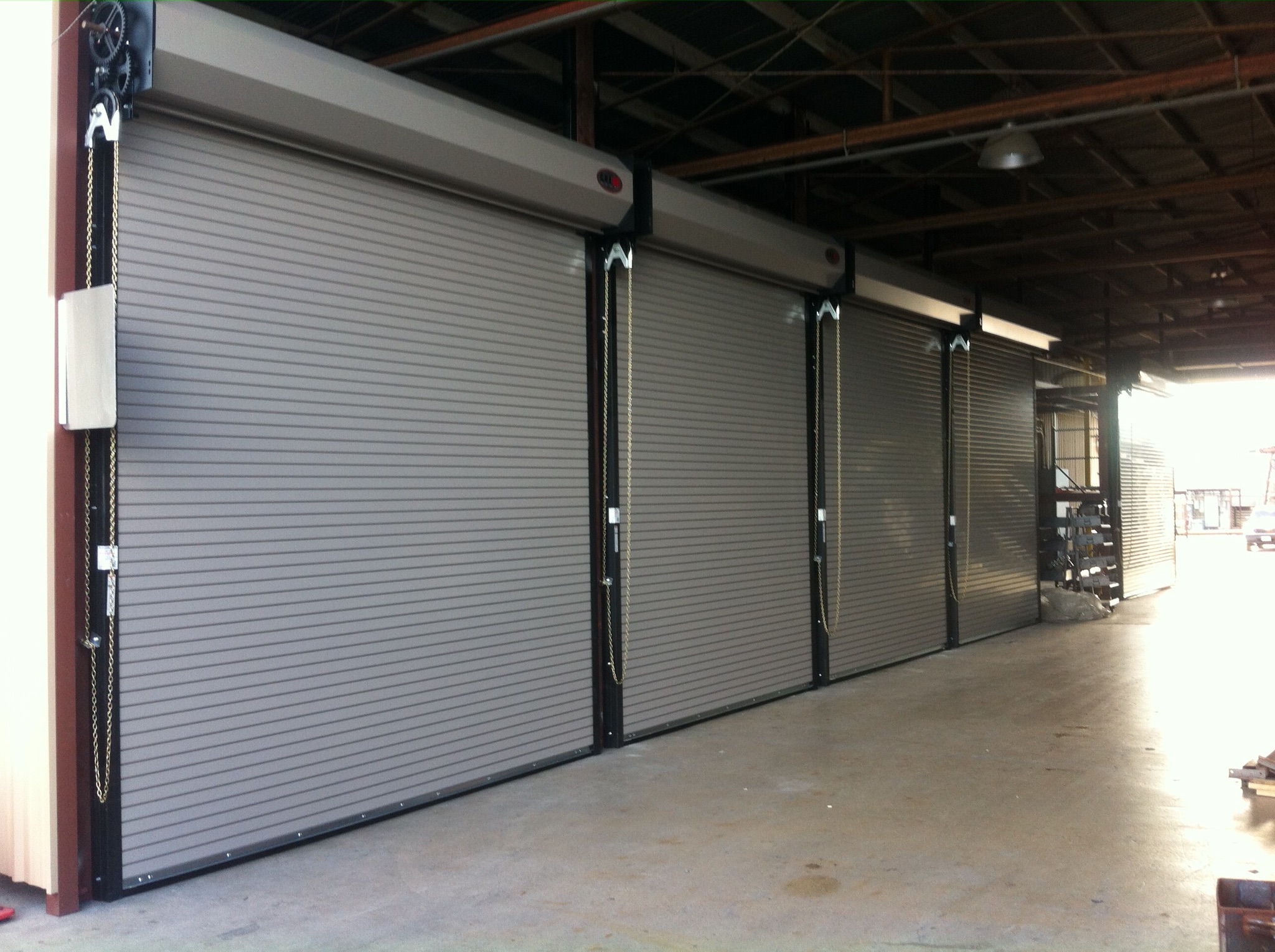 Gray Commercial Door Installation in Chesterland, Cleveland, Mentor, OH, Painesville, Solon, OH, and Streetsboro