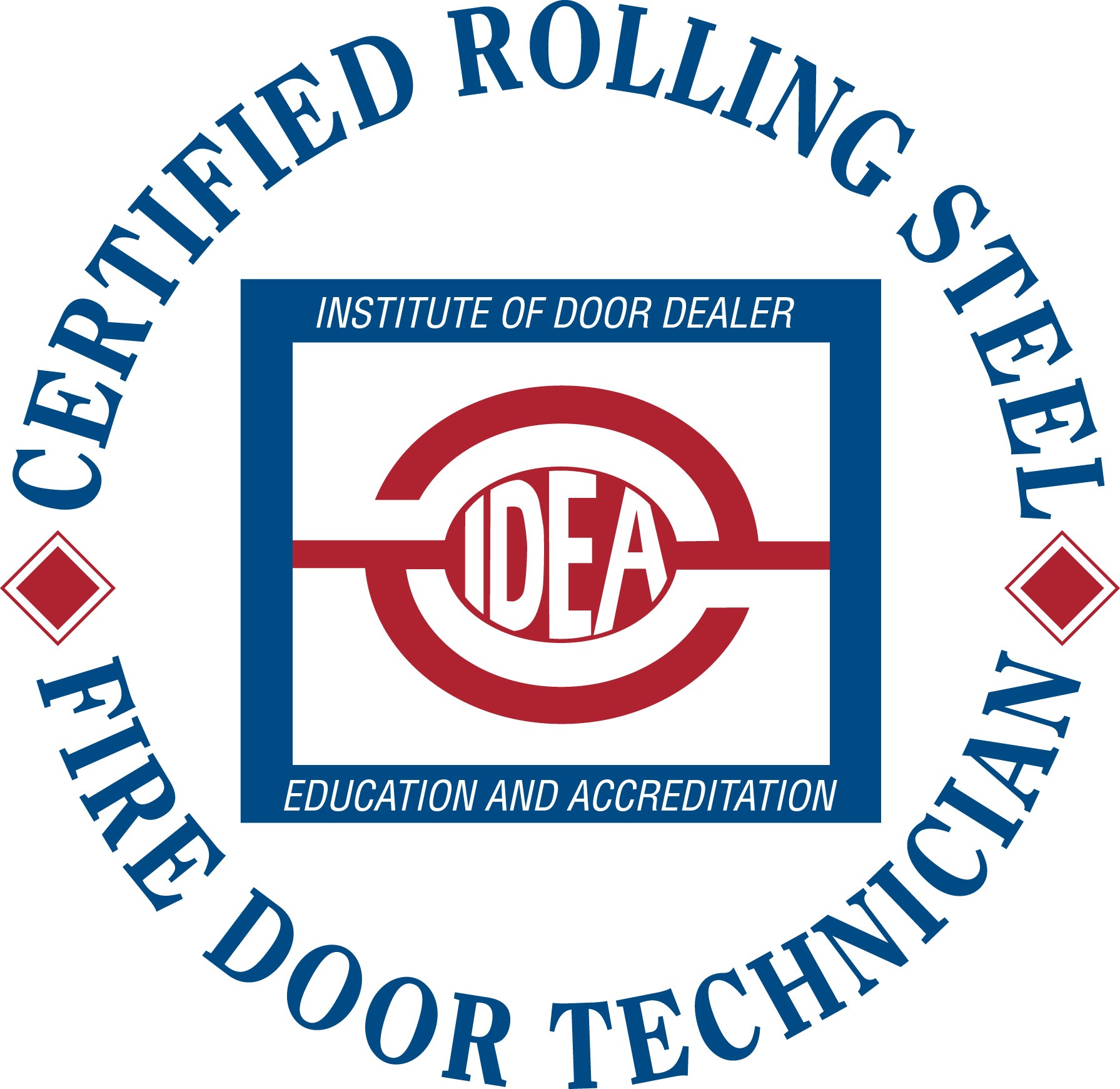 IDEA_Cert_RollingSteelFire Certified Rolling Steel Fire Door Technician