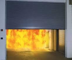 Steel roll up fire door in Painesville, OH