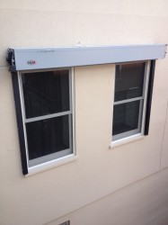 Rolling Steel Fire Shutters Exterior Mounted 